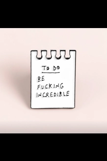 To Do- Lapel Pin