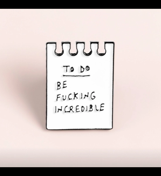 To Do- Lapel Pin