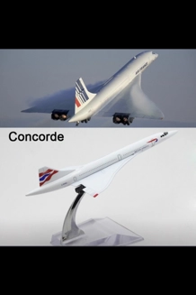 Alloy British Airways Concord Die Cast Plane