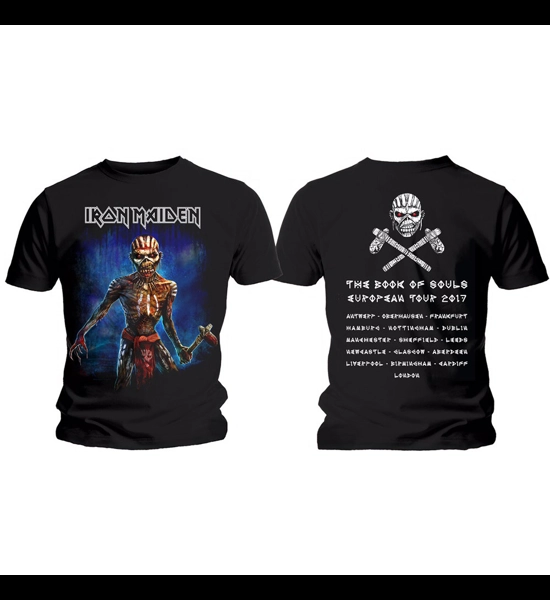 Iron Maiden - Axe Eddie Book Of Souls T-Shirt