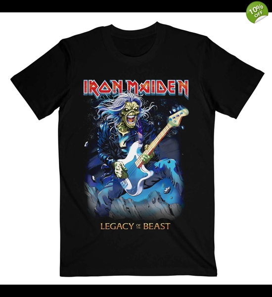 Iron Maiden - Eddie On Bass T-Shirt