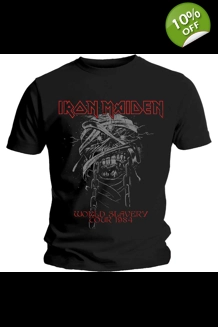 Iron Maiden - Slavery 1984 Tour T-Shirt