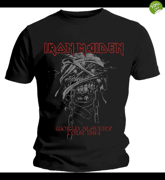 Iron Maiden - Slavery 1984 Tour T-Shirt