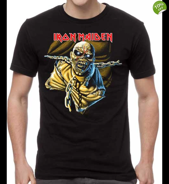 Iron Maiden "Piece Of Mind" T-Shirt - SZ XL