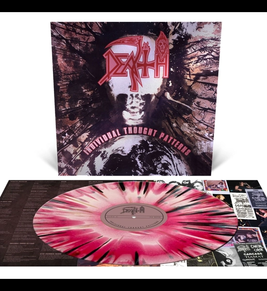 Death - Individual Thought Patterns Pink/WHT/Red Vinyl LP