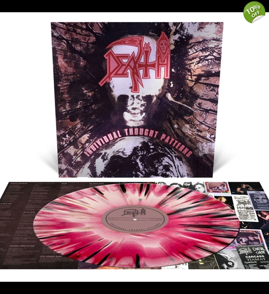 Death - Individual Thought Patterns Pink/WHT/Red Vinyl LP