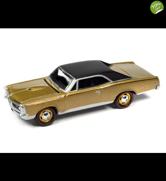 J.L. 1967 Pontiac GTO W/Collector Tin - Gold