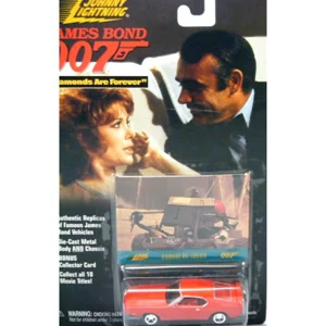Johnny Lightning James Bond 007 Diamonds Are Forever 1971 Ford Mustang 1/64 Diecast