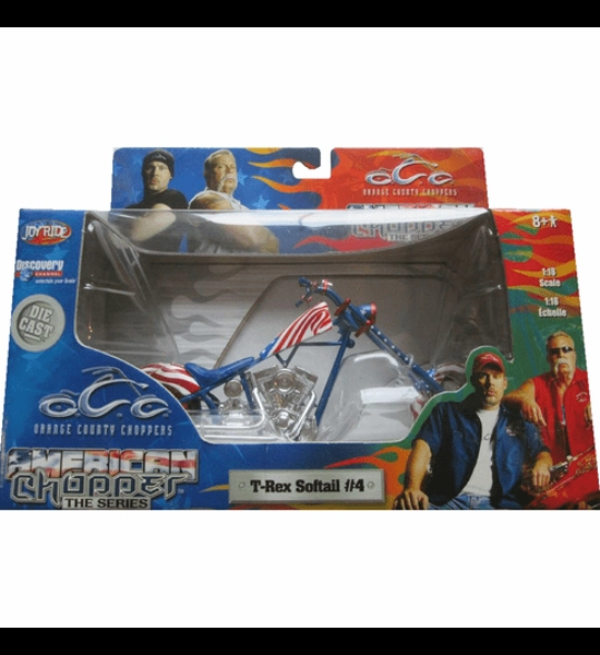 American Chopper 1:18 Diecast - T-Rex Softail 4