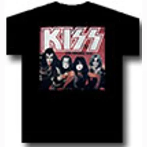 KISS T-Shirt - Alive World Wide - SZ LG