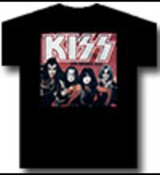 KISS T-Shirt - Alive World Wide - SZ LG