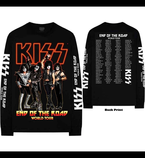 KISS - End Of The Road Tour Long Sleeve T-Shirt
