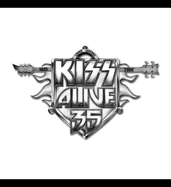 Kiss - Alive 35 Tour Pin