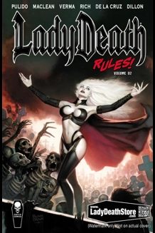 Lady Death Rules - Volume 2 Paperback Comic Book