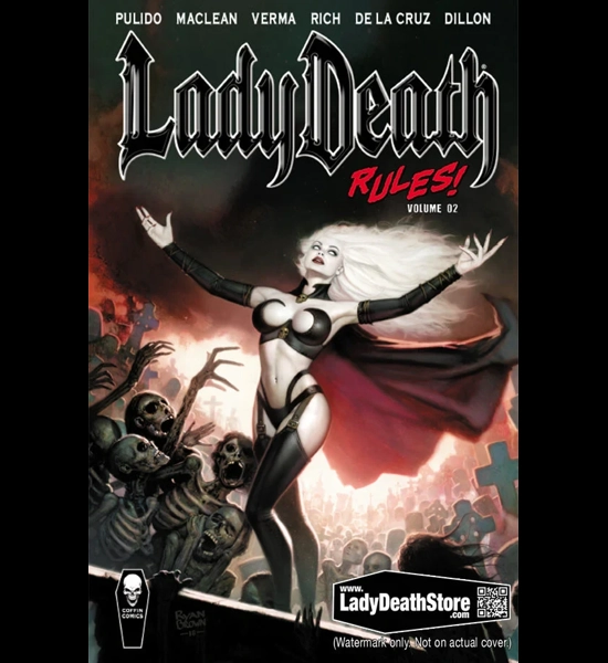 Lady Death Rules - Volume 2 Paperback Comic Book