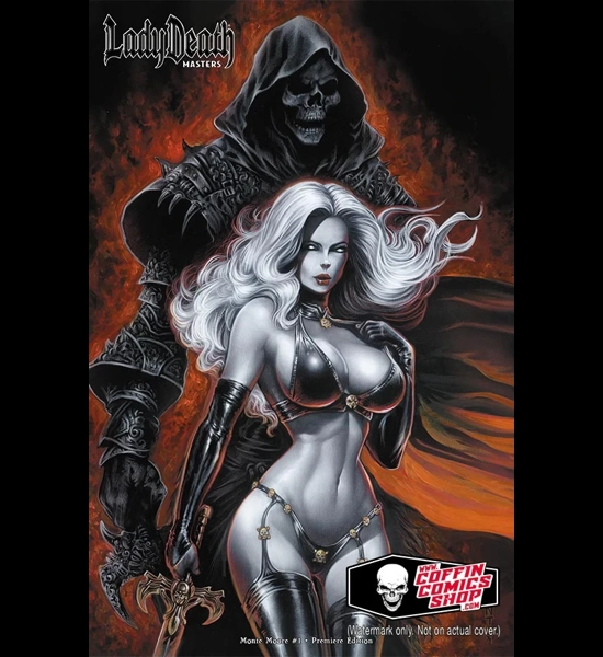 Lady Death Masters - Monte Moore #1 - Premiere Edition Comic Book