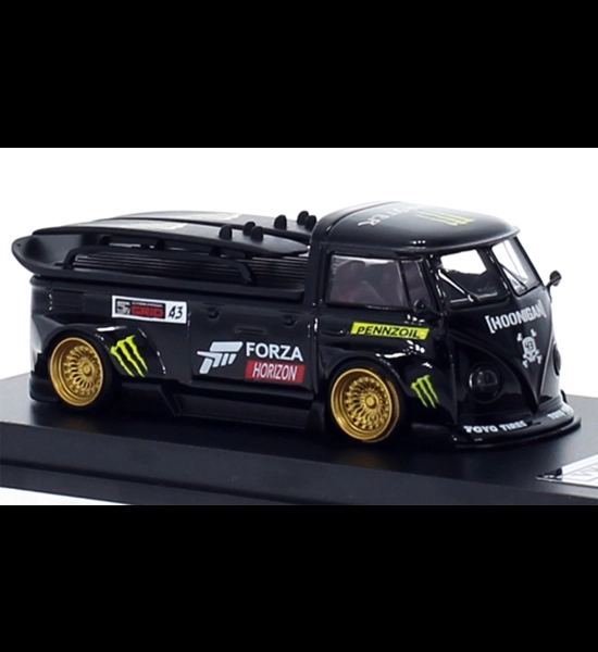 Monster Energy Racing Volkswagen T1 Pick Up 1/64 Scale Diecast