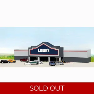 Lowe's Home Improvement Back Drop Building Model Kit