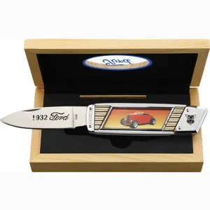 32 Ford Street Rod Folder Knife