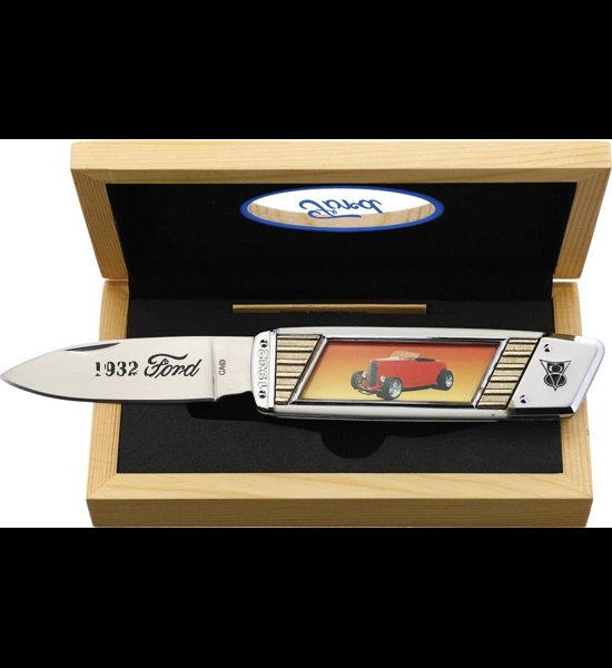 32 Ford Street Rod Folder Knife