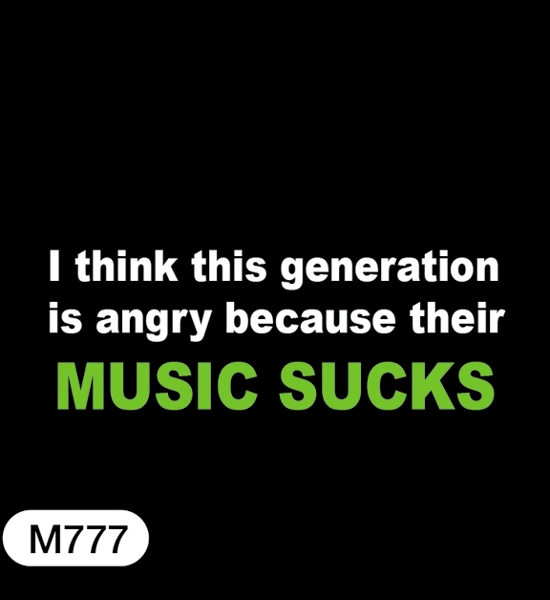 Generation Music Novelty T-Shirt