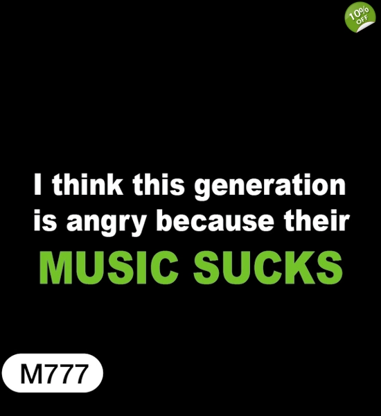 Generation Music Novelty T-Shirt