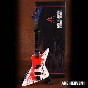 Axe Heaven Michael Anthony Bloody Bass Guitar