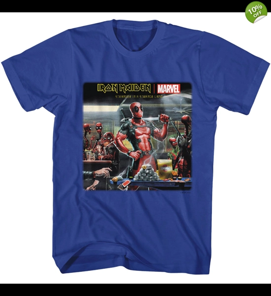 Iron Maiden / Marvel - Deadpool Stranger T-Shirt