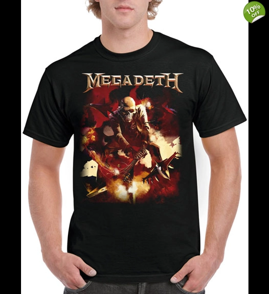 Megadeth - Smash Guitar Shirt