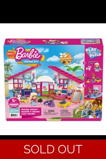 MEGA Barbie Malibu House Building Sets