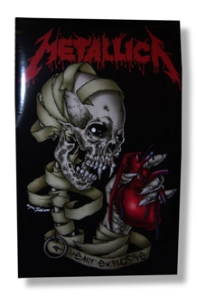 Metallica Heart Explosive Poster