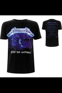 Metallica- Ride The Lightning Track List T-Shirt