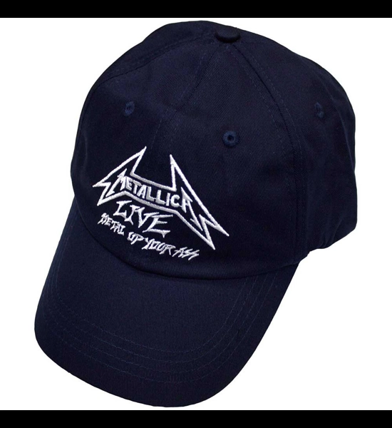 Metallica - Metal Up Your Ass Navy Blue Cap