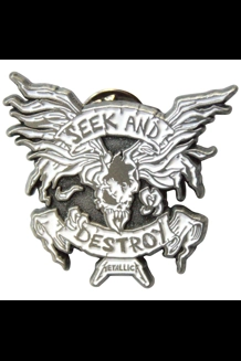 Metallica - Seek & Destroy Pin