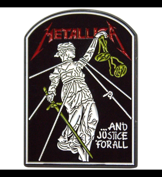 Metallica - Justice Tombstone Pin