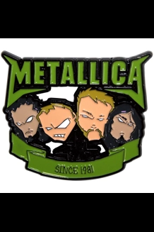 Metallica - 1981 Heads Pin
