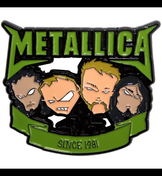 Metallica - 1981 Heads Pin