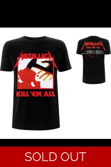 Metallica - Kill'em All Tracks T-Shirt
