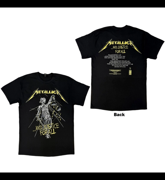 Metallica - And Justice For All Tracks T-Shirt