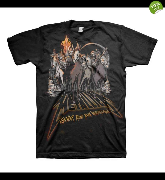 Metallica - 40th Anniversary Horseman T-Shirt