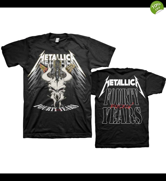 Metallica - 40th Anniversary T-Shirt
