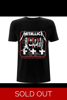 Metallica - Vintage Master Of Puppets Photo T-Shirt