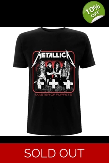 Metallica - Vintage Master Of Puppets Photo T-Sh..