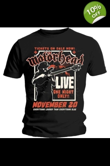 Motorhead - Lemmy Firepower T-Shirt