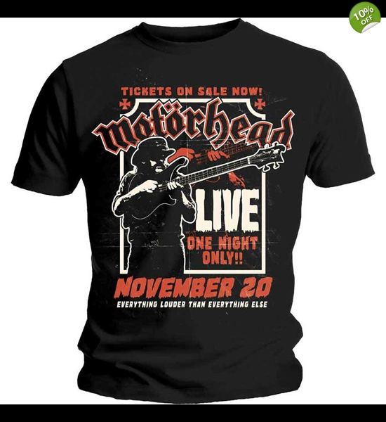 Motorhead - Lemmy Firepower T-Shirt