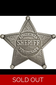 Lincoln County Sheriff Badge