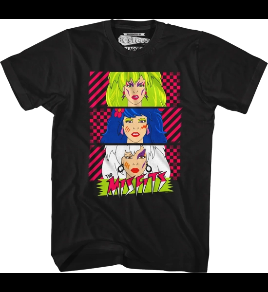 Jem And The Holograms Trio Panels T-Shirt