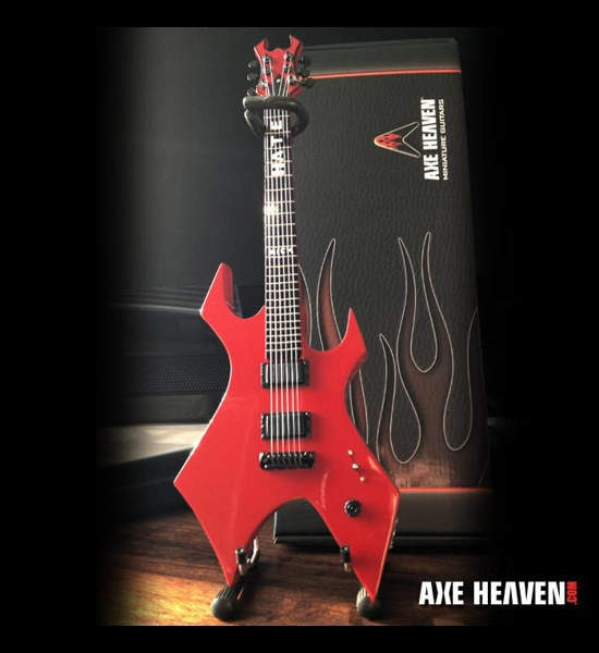 Axe Heaven Mick Thompson Warlock Guitar Figurine