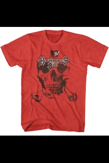 MTV Headbangers Ball Logo Skull/Bones T-Shirt