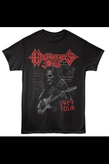 MTV Headbangers Ball Skeleton Guitar T-Shirt